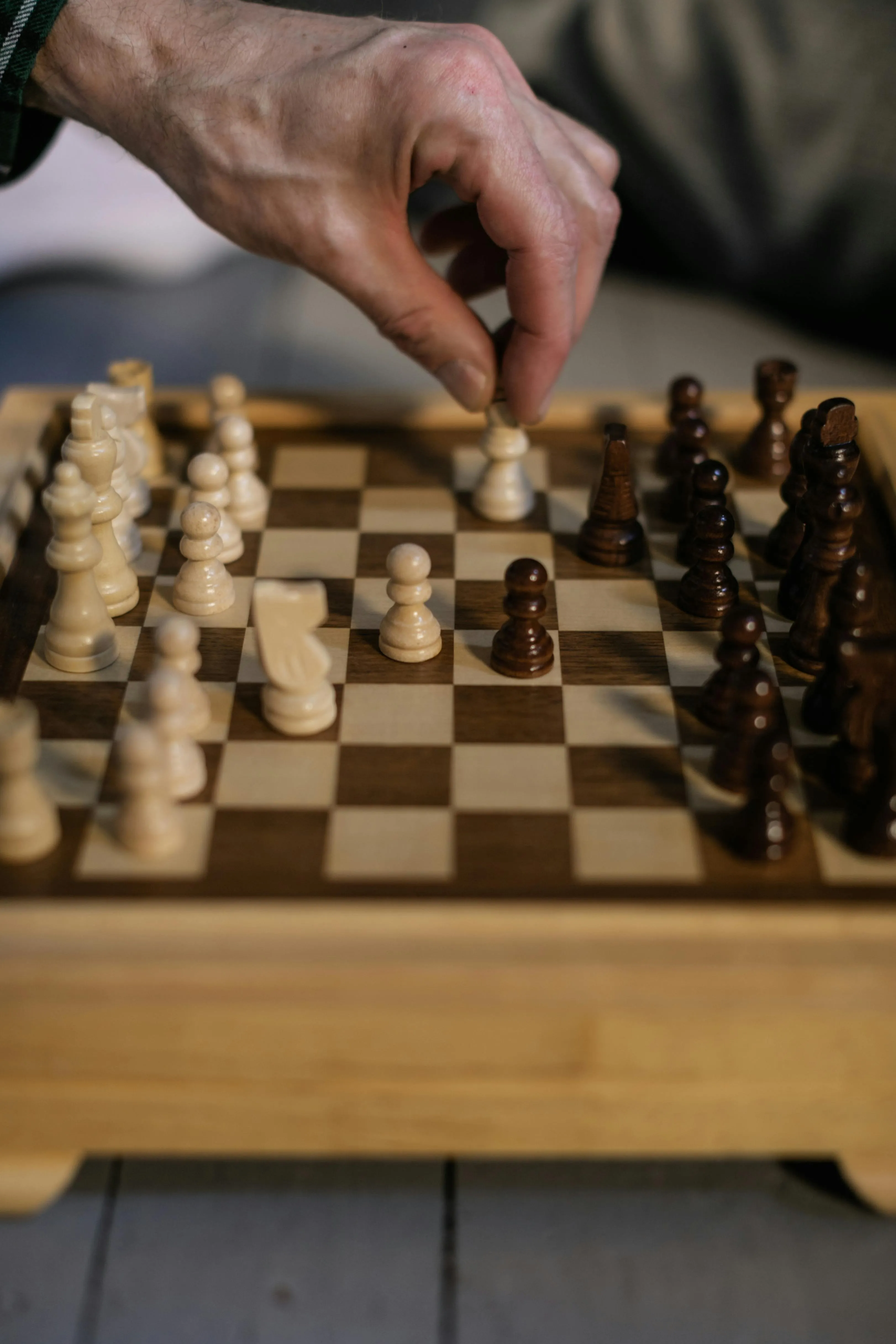 Business strategy laid out like a game of chess